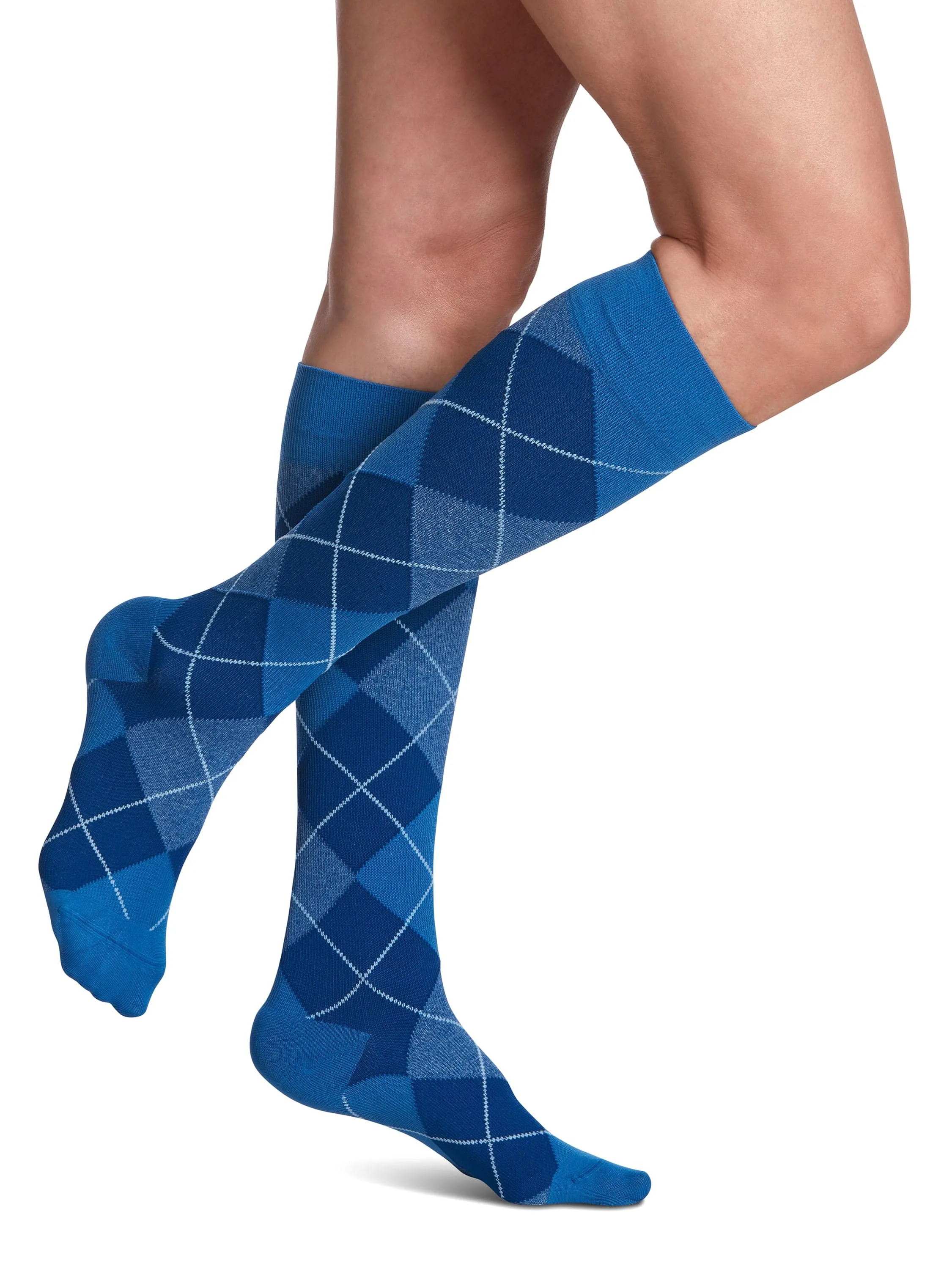Sigvaris Microfiber Shades Women's Knee High  15-20mmHg-Closed Toe
