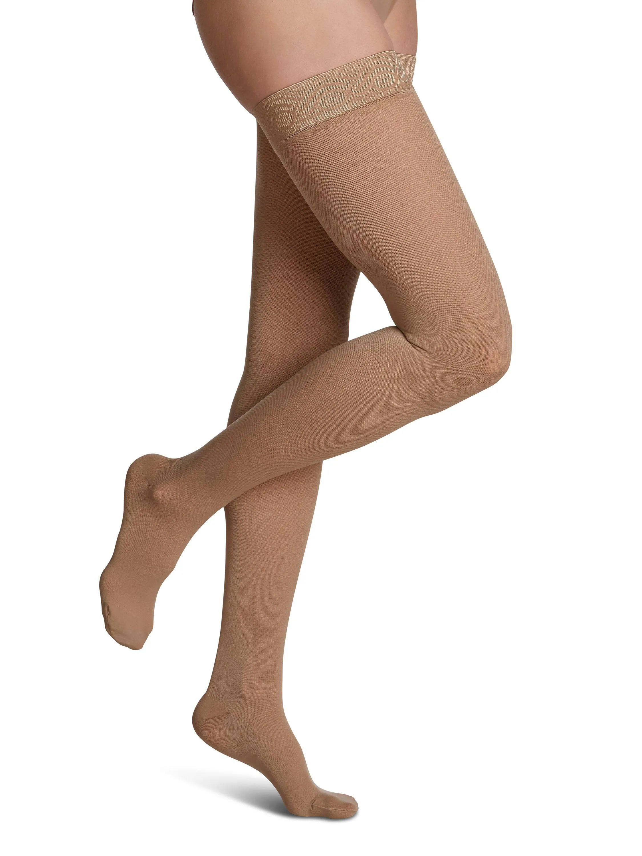 Sigvaris Opaque Women's Thigh High  20-30mmHg-Closed Toe