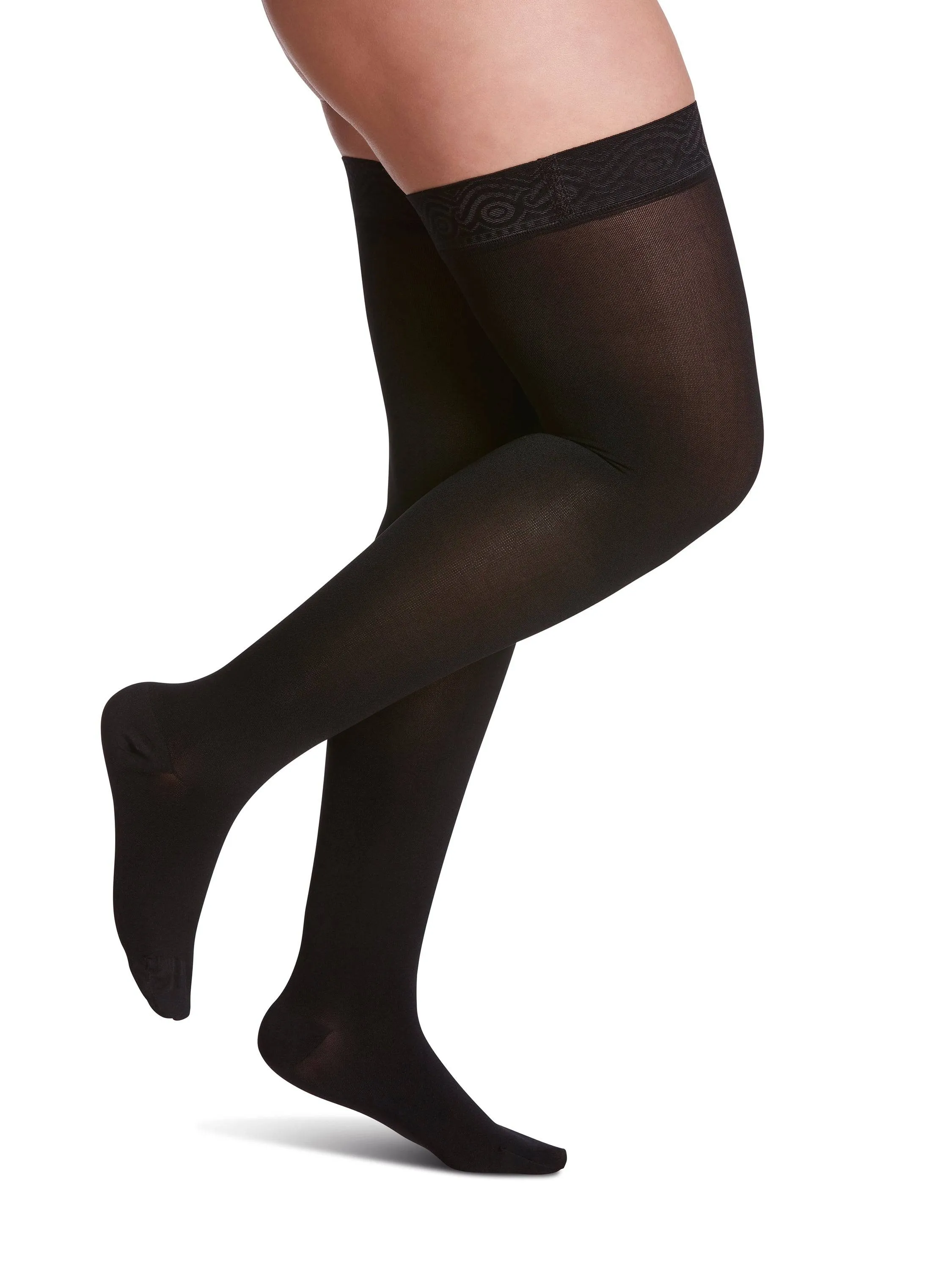 Sigvaris Opaque Women's Thigh High  20-30mmHg-Closed Toe