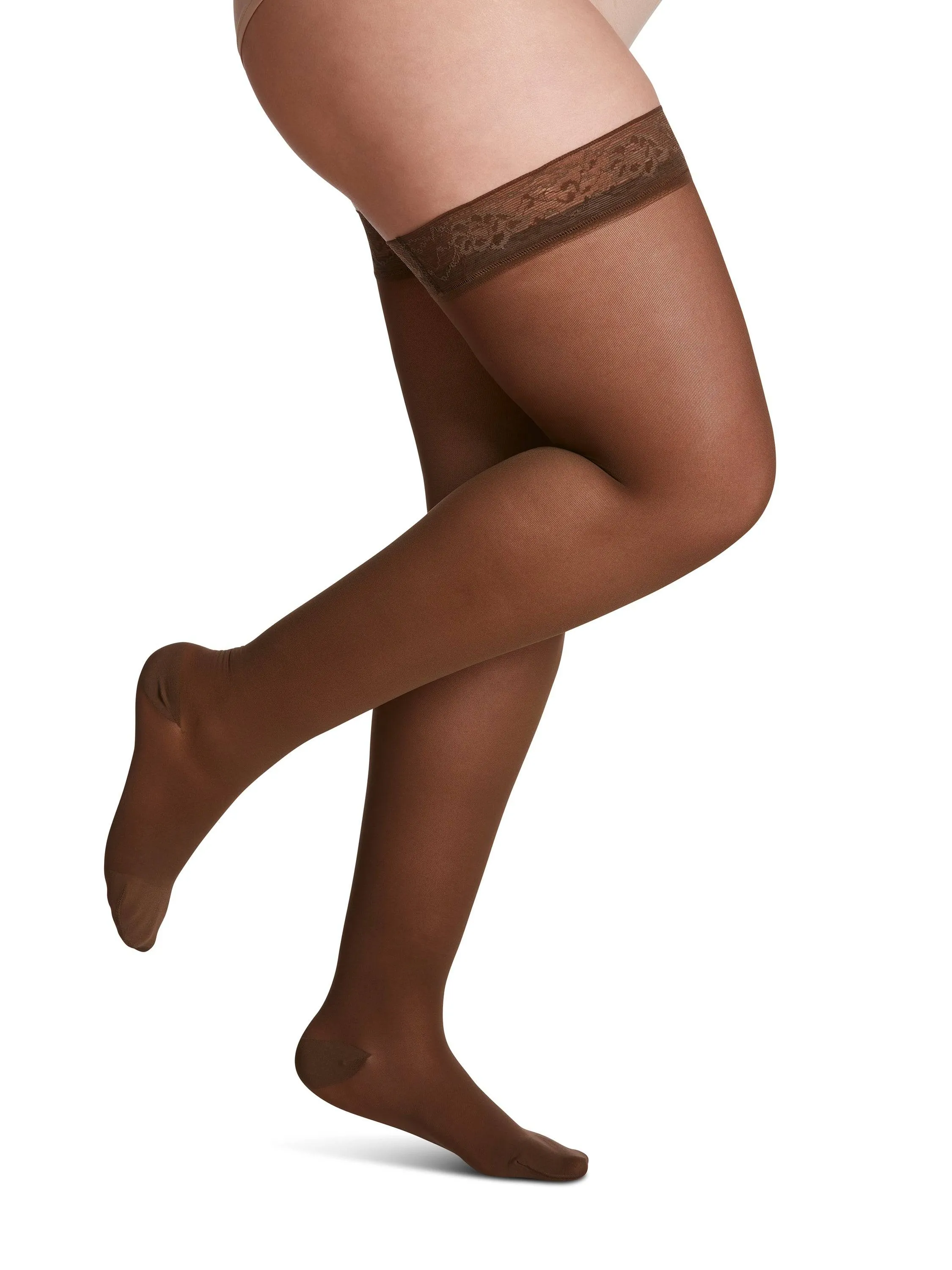 Sigvaris Sheer (Formerly 780 EverSheer) Women's Thigh High  30-40mmHg-Closed Toe