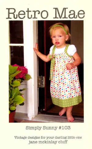 Simply Sunny Vintage Sewing Apparel Instructions by Retro Mae