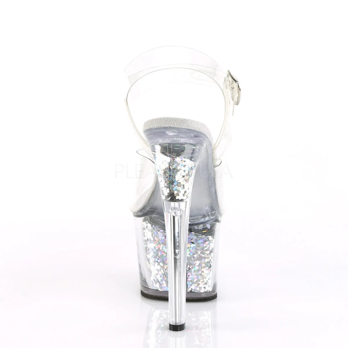 SKY-308GF  Clear/Silver Multi Glitter