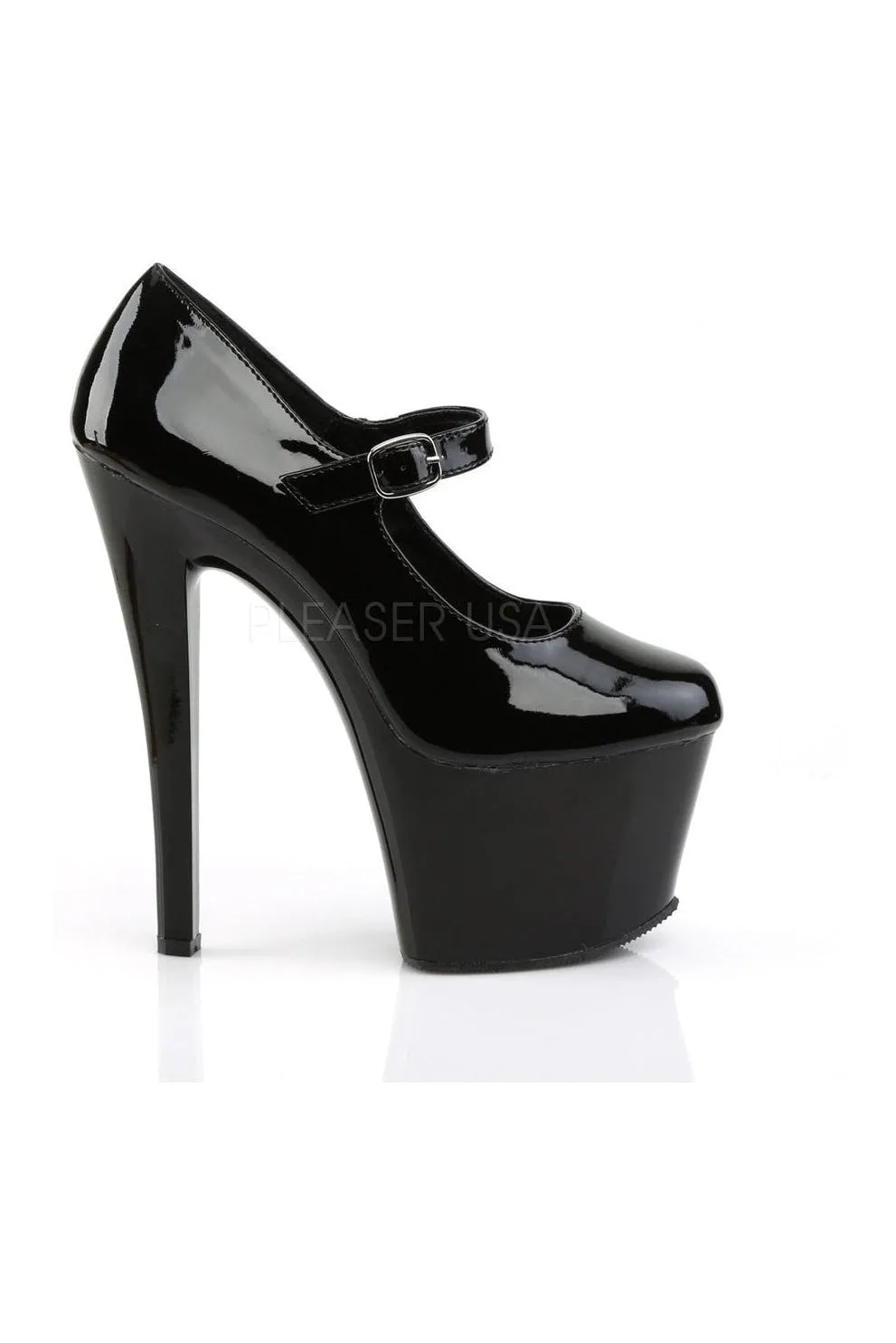 SKY-387 Platform Pump | Black Patent