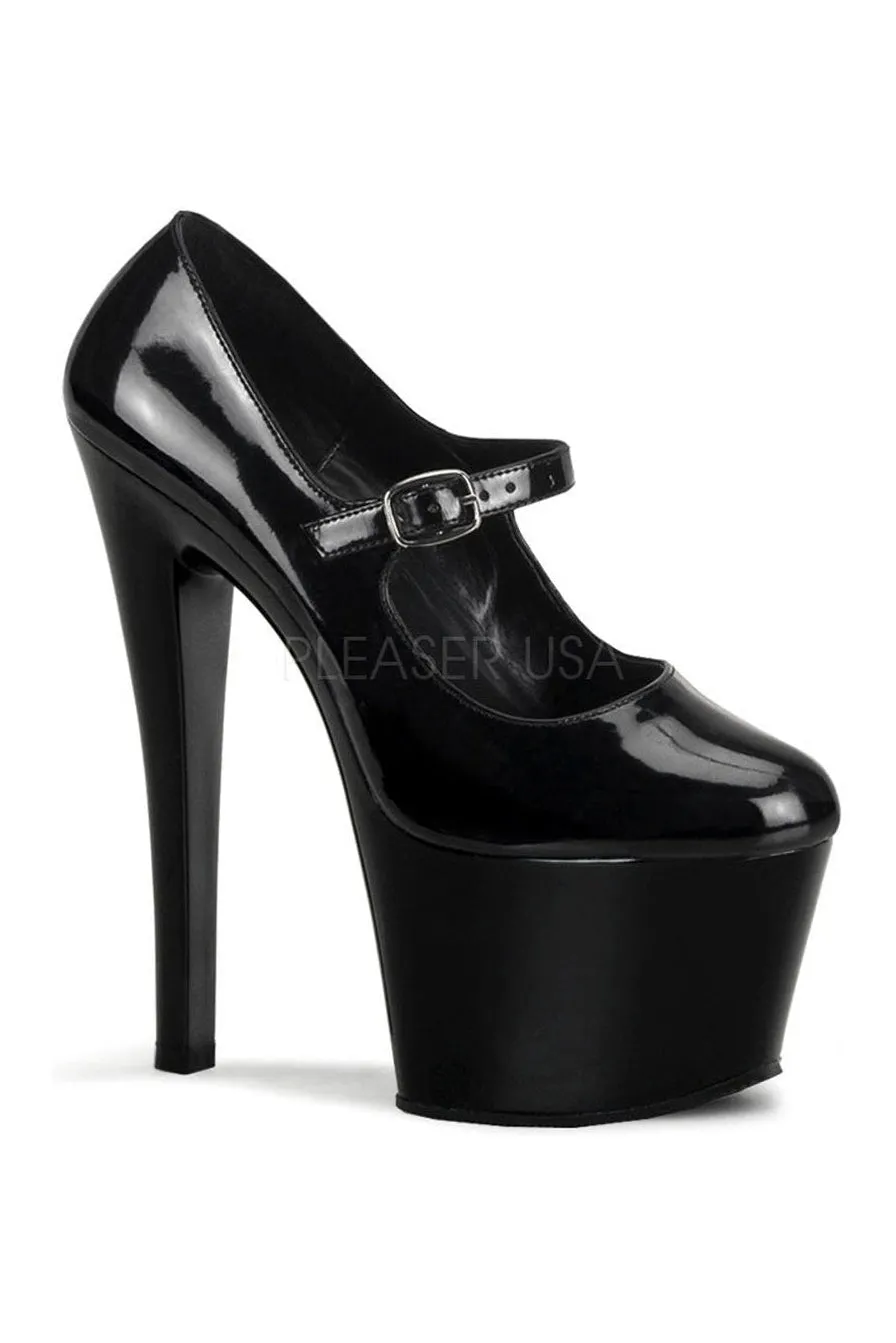 SKY-387 Platform Pump | Black Patent