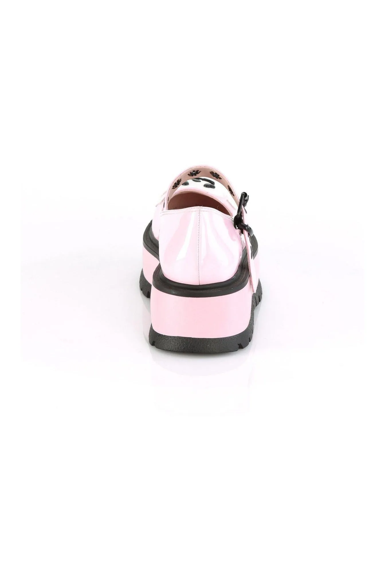 SLACKER-27 Mary Jane | Hologram Faux Leather