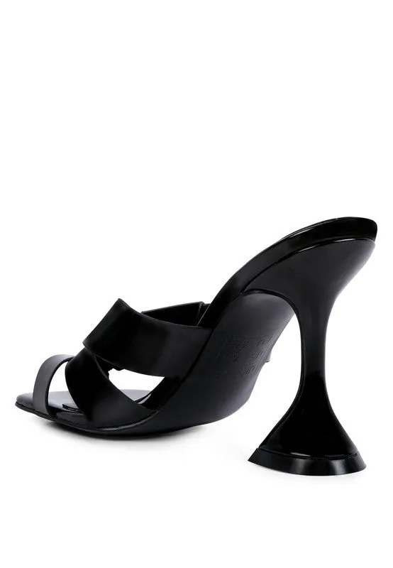 Snatched Intertwined Toe Ring 4" Heel Sandals