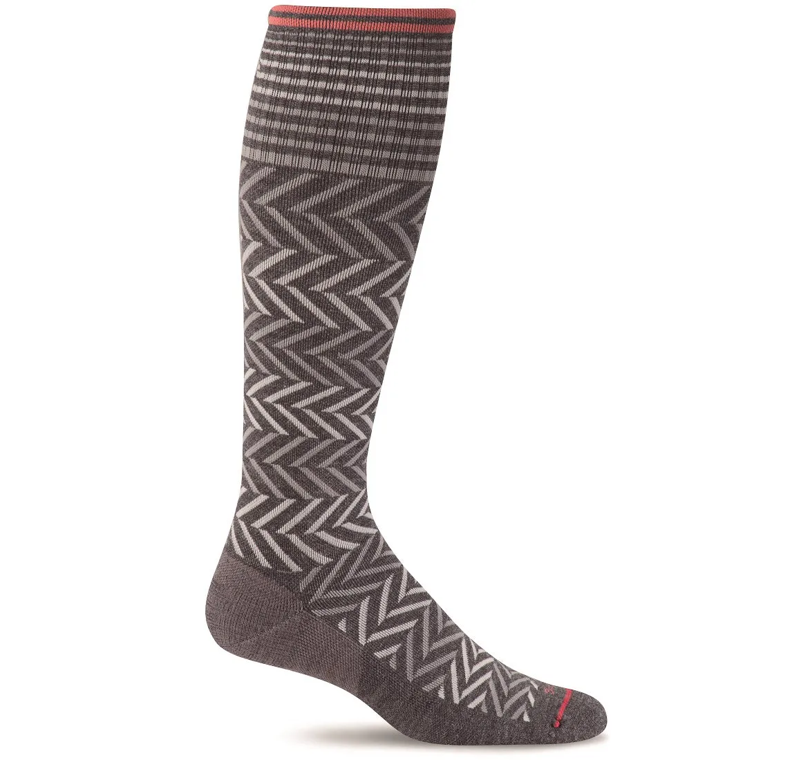 Sockwell Chevron - Charcoal