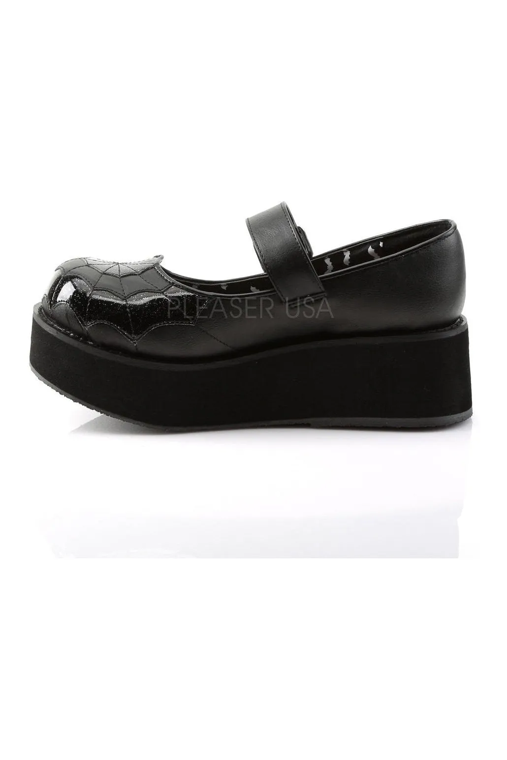 SPRITE-05 Demonia Mary Jane | Black Patent
