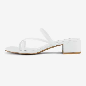 Square Toe Low Heels