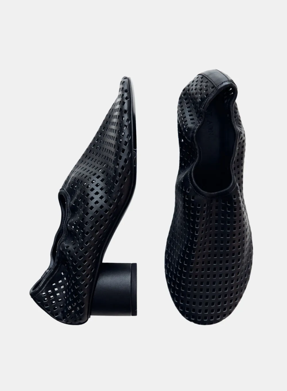 ST. AGNI | Perforated Ballet Heel