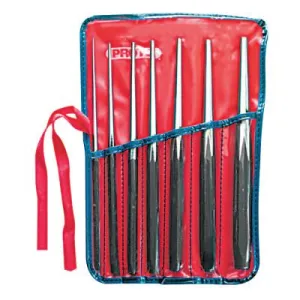 Stanley?? Products Drift Punch Sets, Round, English, Kit Pouch; 7 Punches, 10 in, 96A