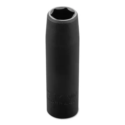 Stanley® Products TorquePlus Thin Wall Deep Impact Sockets, 1/2 in Drive, 14 mm, 6 Point, 7314MHT