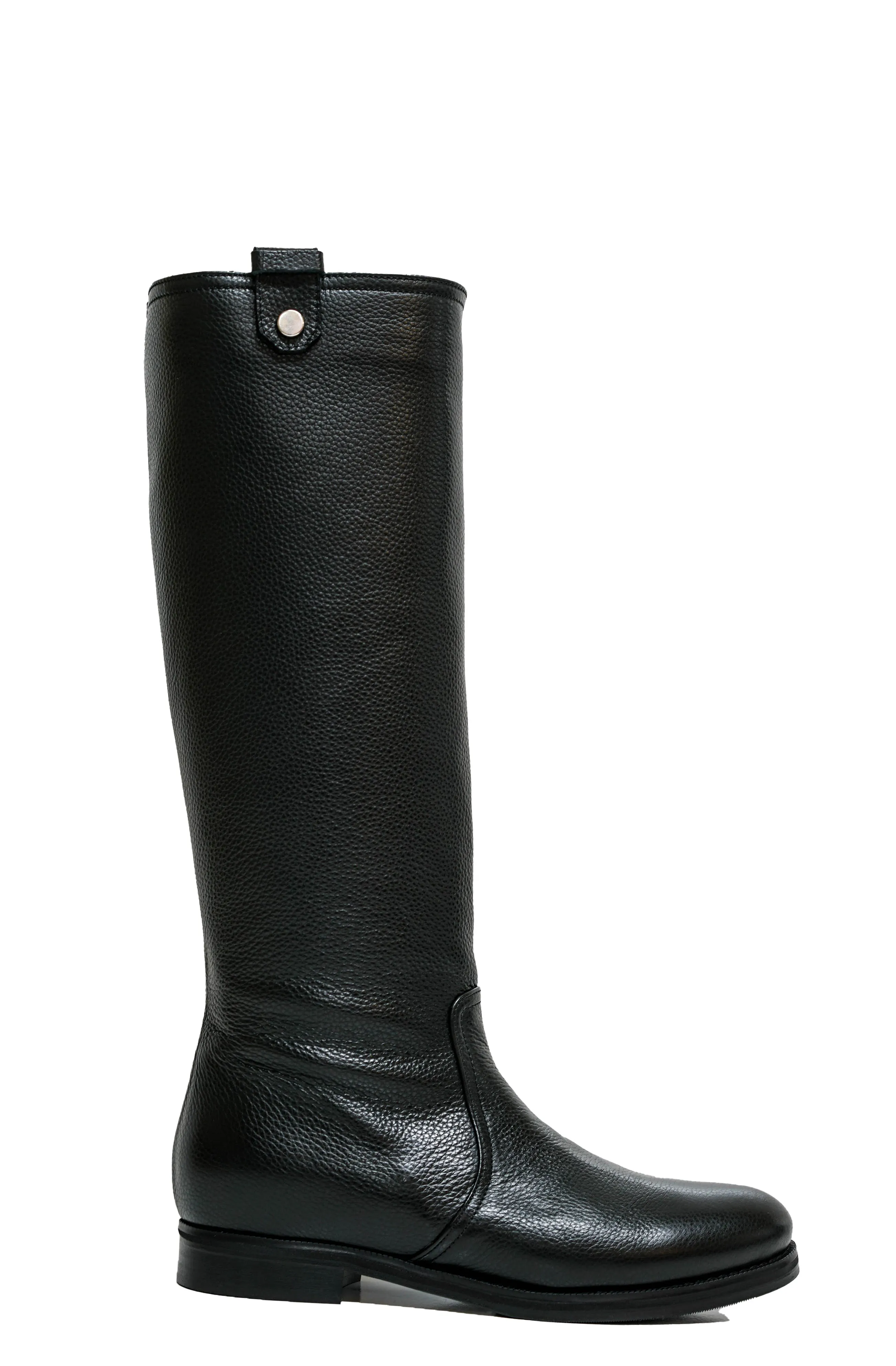 Stefano Stefani Women's Black Kid Leather Long Boots 4866 40% off