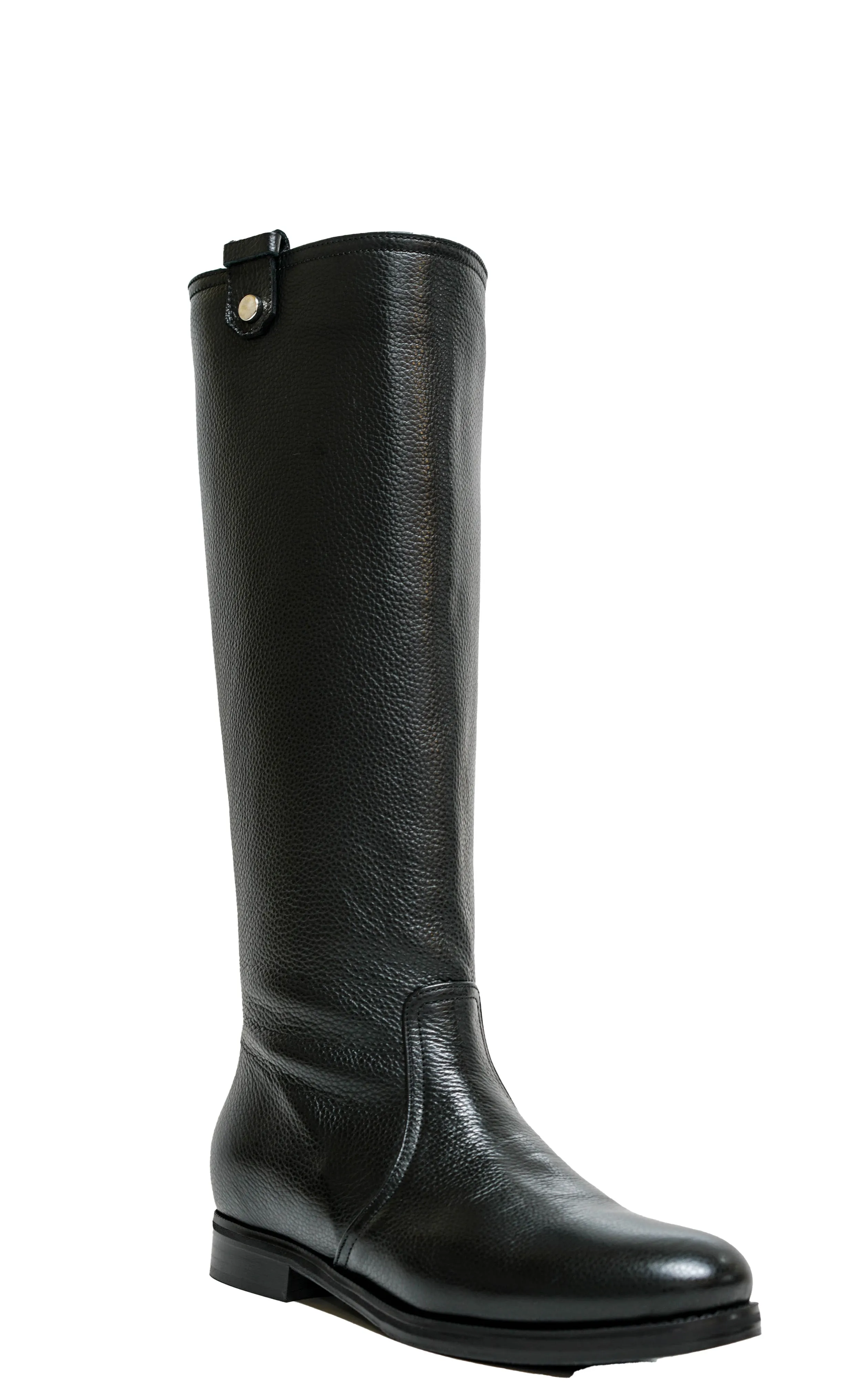 Stefano Stefani Women's Black Kid Leather Long Boots 4866 40% off