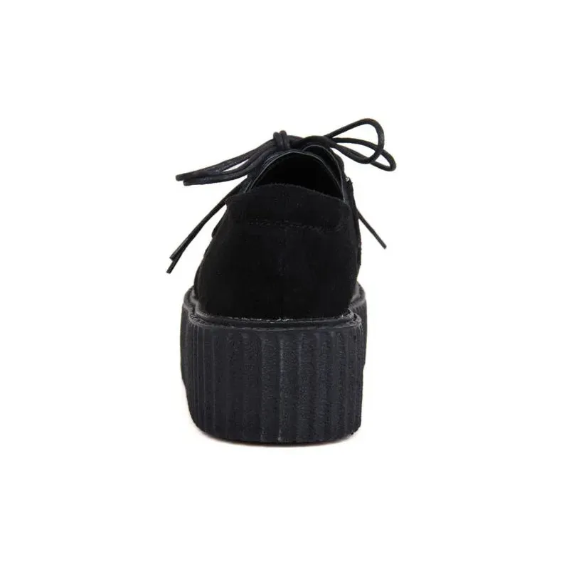 Step into a World of Fantasy with Lolita Oxfords Women Creepers Platform Cosplay JK Flats