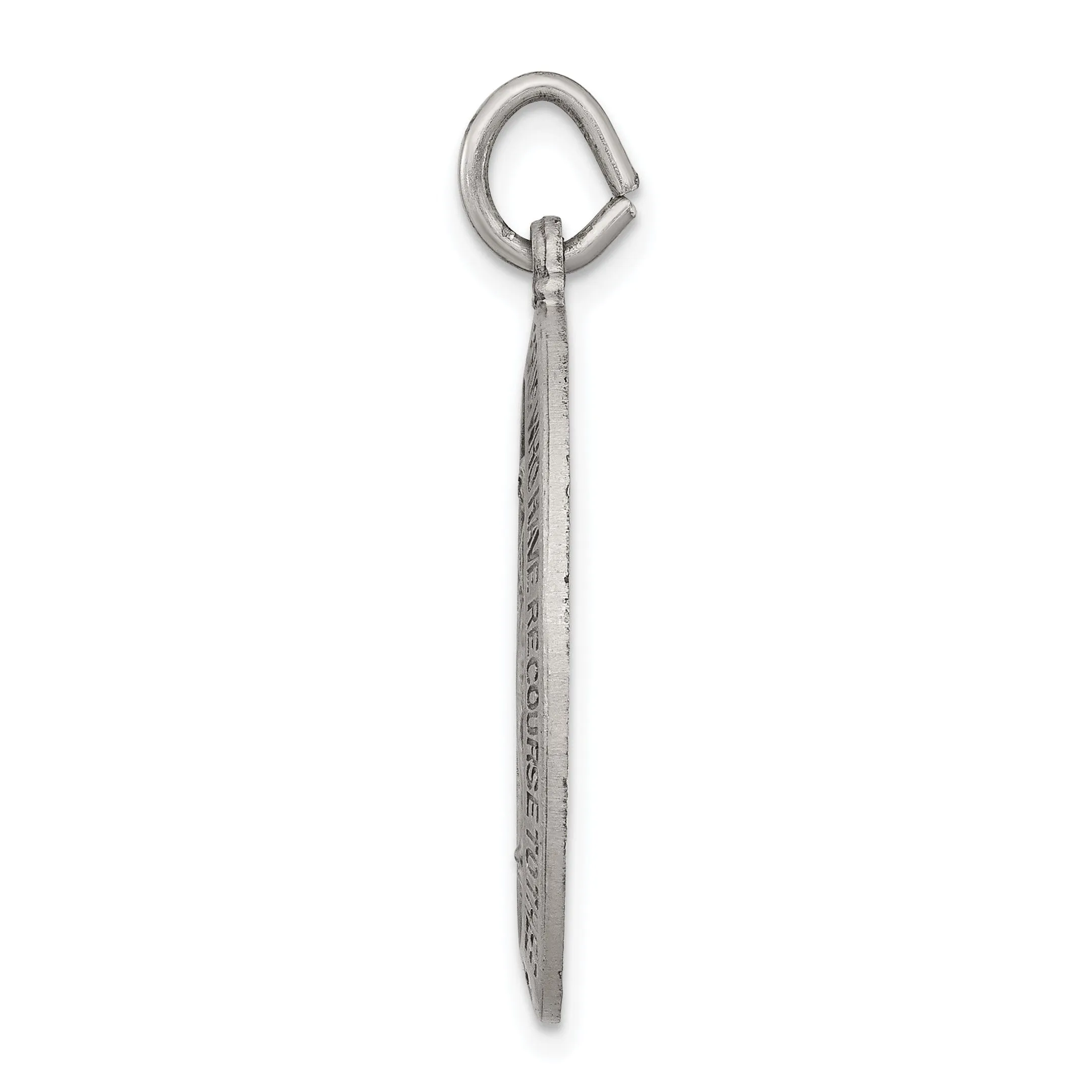 Sterling Silver Antiqued Miraculous Medal