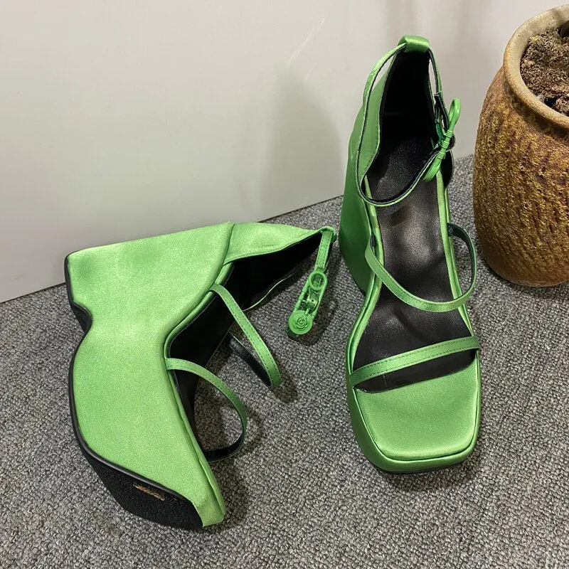 Summer Casual Open Toe Sandals Platform