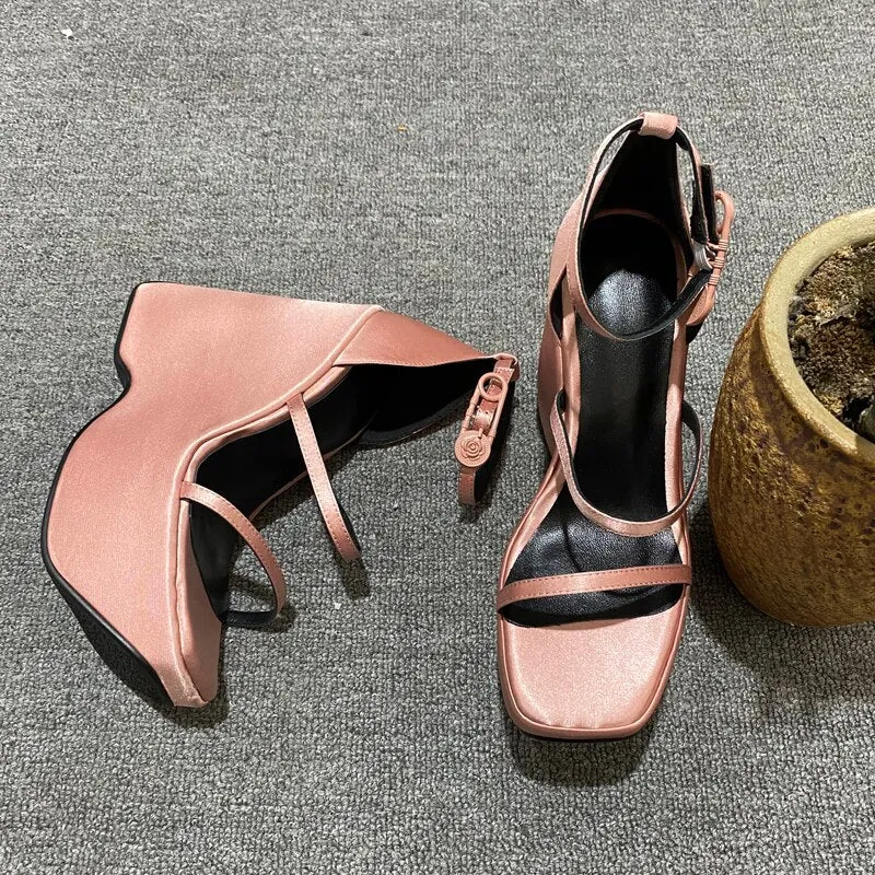 Summer Casual Open Toe Sandals Platform