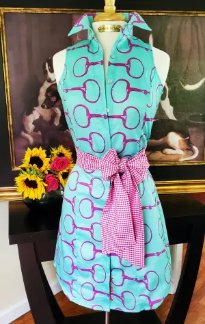 SUMMER SNAFFLES DRESS WITH SASH