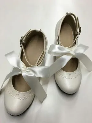 Sweet Lolita Shoes Ballet Lace Up Platform Round Toe
