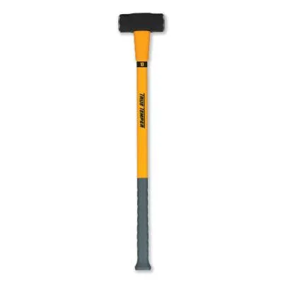 The AMES Companies, Inc. Toughstrike Fiberglass Sledge Hammer, 10 lb, 35 in Handle, 20185100