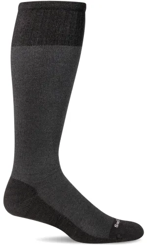 The Basic Men Knee-High - Black Moderate Compression (15-20mmHg)