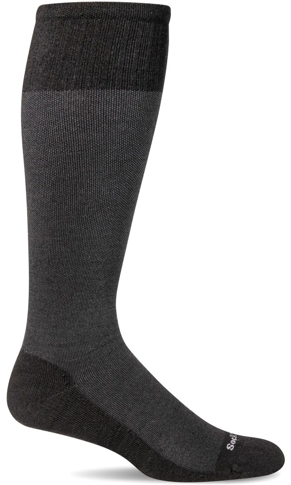 The Basic Men Knee-High - Black Moderate Compression (15-20mmHg)