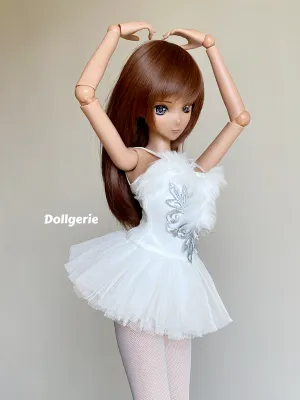 The Classic White Ballet Tutu Dress for SmartDoll or DD