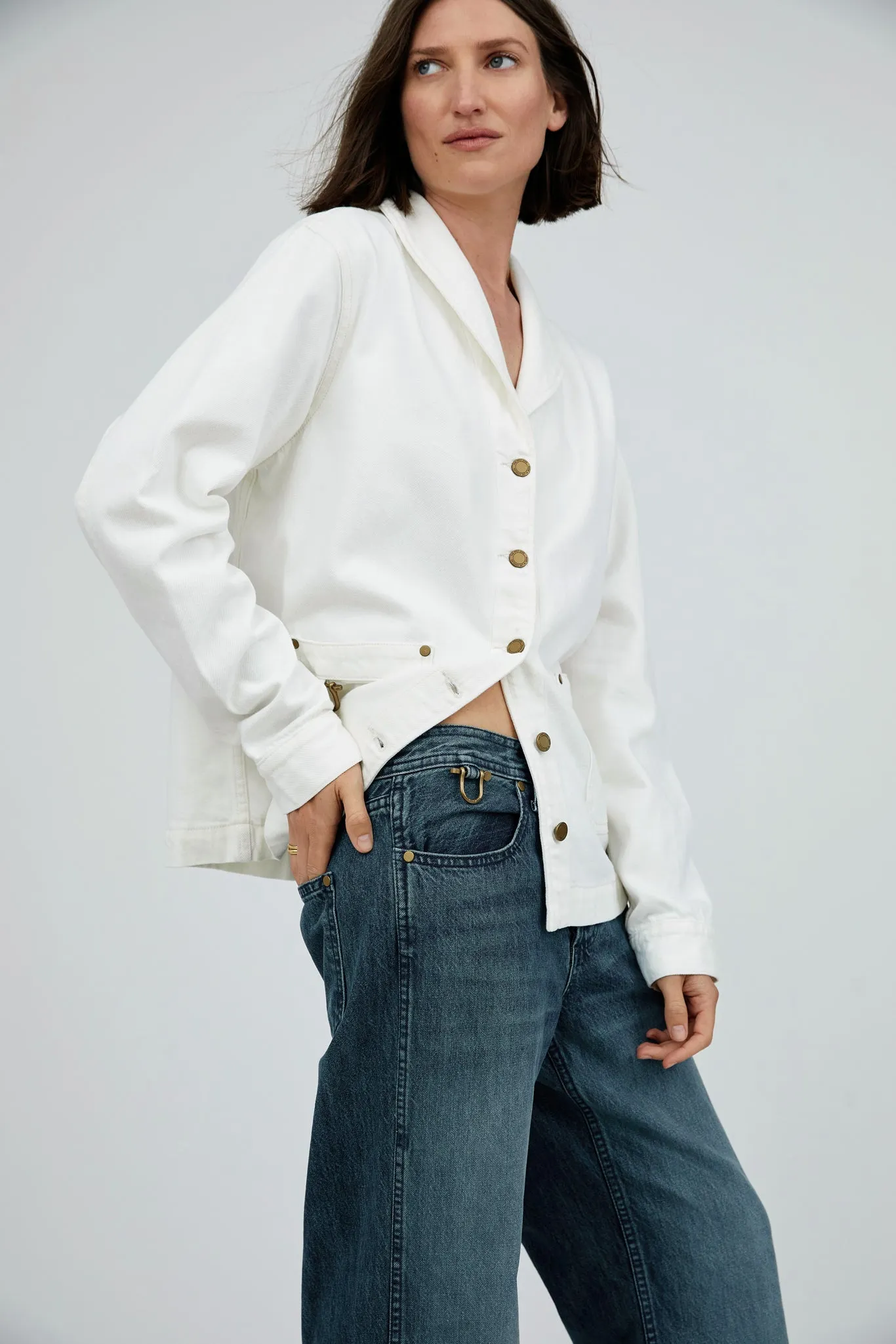 The Georgia Jean in Vintage Blue