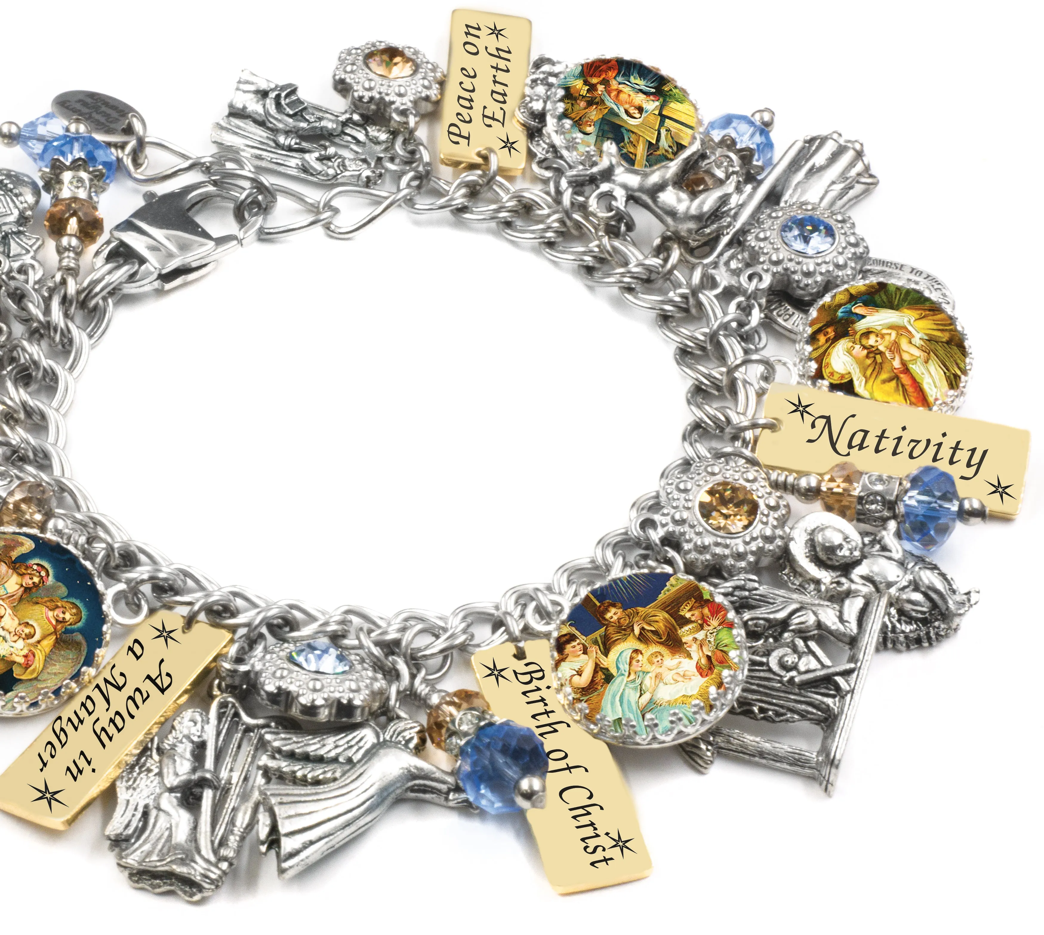 The Nativity Charm Bracelet