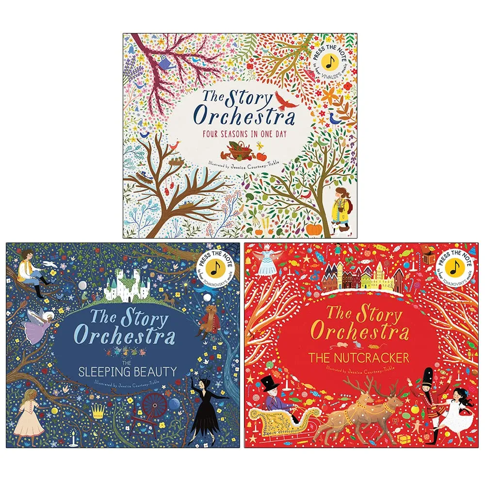 The Story Orchestra Collection 3 Books Set By Jessica Courtney-Tickle