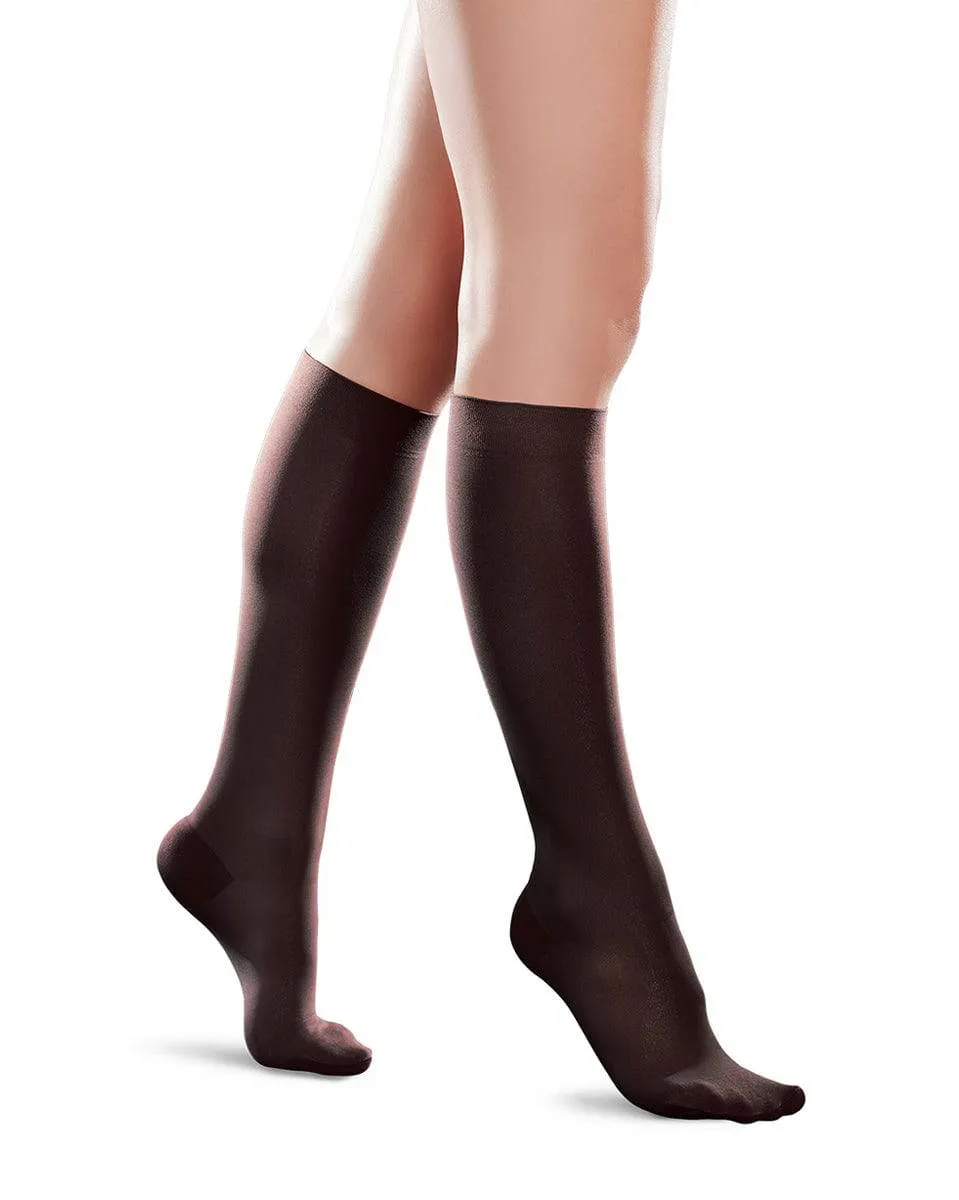 Therafirm Ease Microfiber Closed Toe Knee High 20-30 mmHg