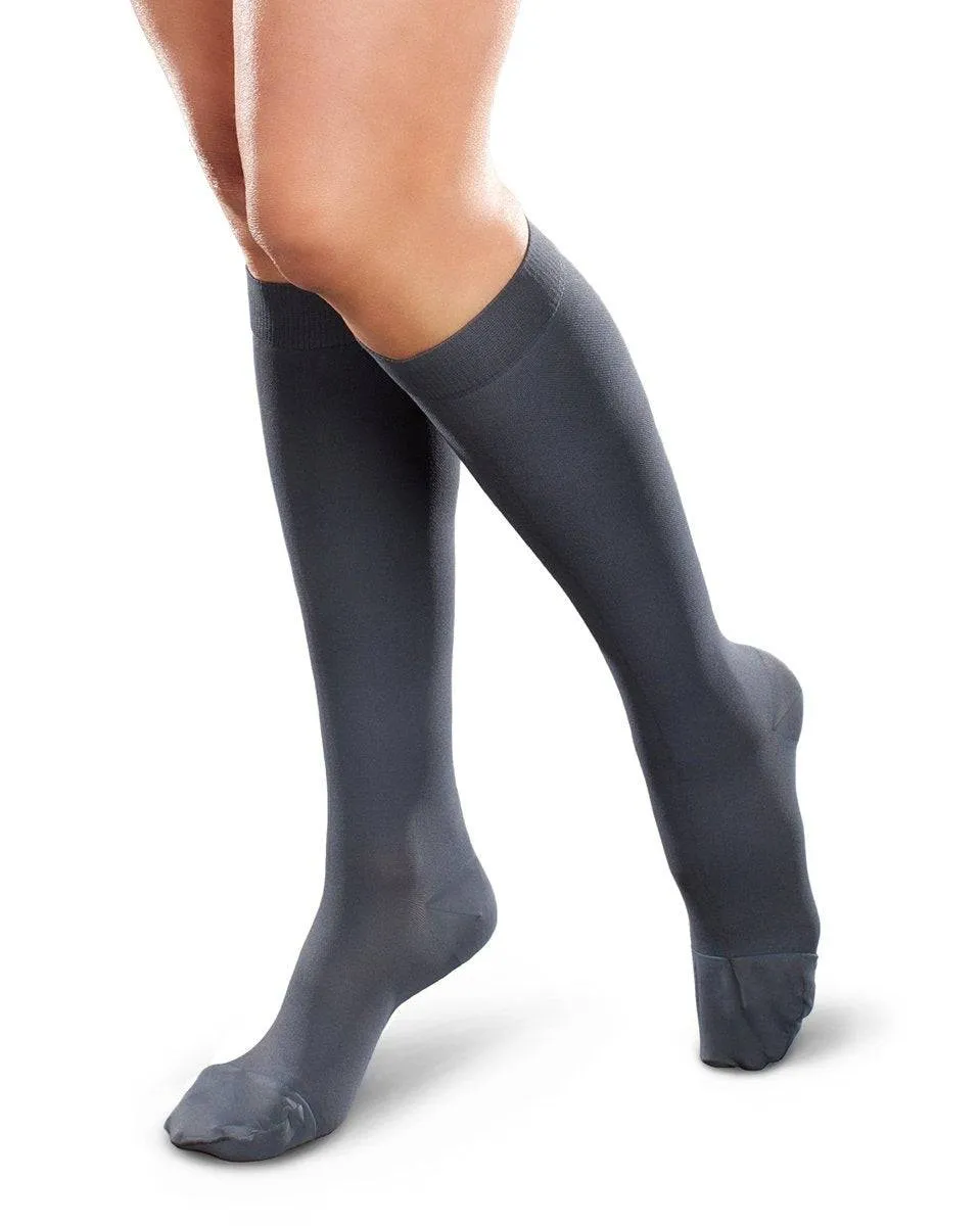 Therafirm Ease Microfiber Closed Toe Knee High 20-30 mmHg