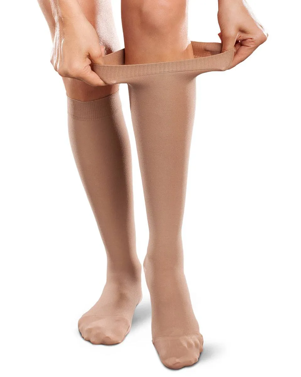 Therafirm Ease Opaque Women Closed Toe Knee High 30-40 mmHg