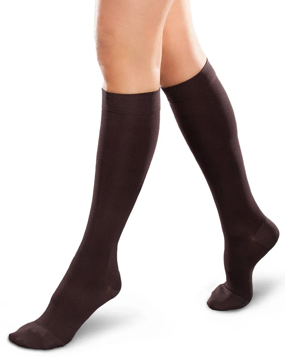 Therafirm Ease Opaque Women's Closed Toe Knee High 15-20 mmHg