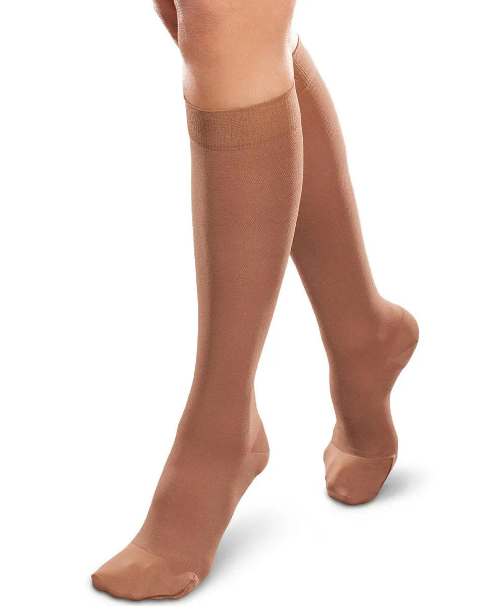 Therafirm Ease Opaque Women's Closed Toe Knee High 15-20 mmHg