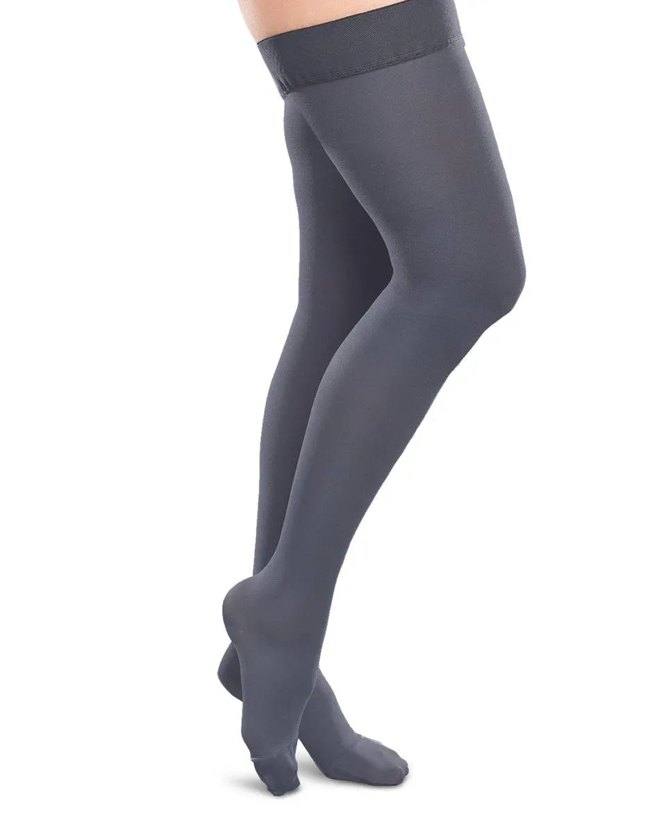 Therafirm Ease Opaque Women's Closed Toe Thigh High 20-30 mmHg