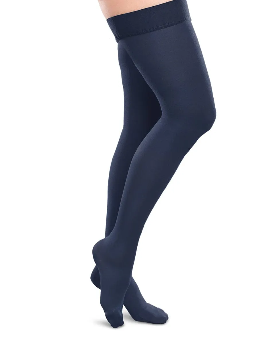 Therafirm Ease Opaque Women's Closed Toe Thigh High 20-30 mmHg