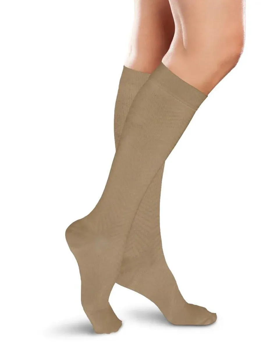 Therafirm Ease Women's Knee High 20-30 mmHg, Chevron