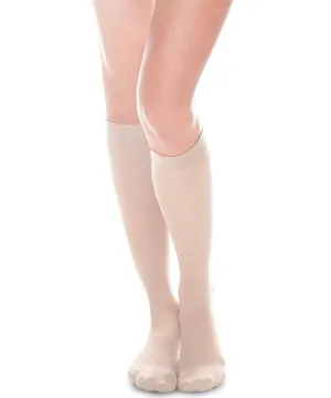 Therafirm Sheer Ease Women's Closed Toe Knee High Stockings 20-30mmHg