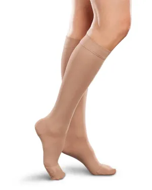 Therafirm Unisex Closed Toe Knee Highs 20-30 mmHg