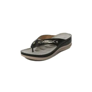 Toe Post Wedge Sandals