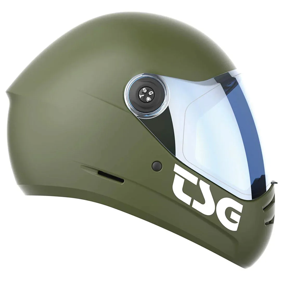 TSG Pass 2.0 Full Face Helmet - Satin Olive