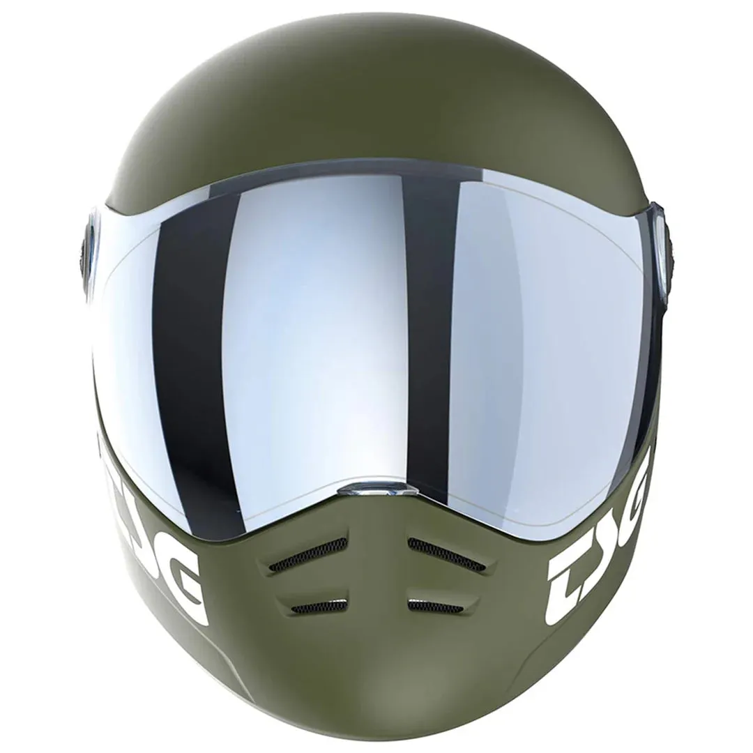 TSG Pass 2.0 Full Face Helmet - Satin Olive