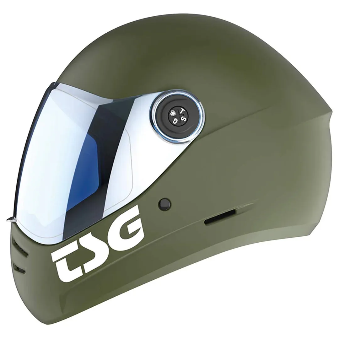 TSG Pass 2.0 Full Face Helmet - Satin Olive
