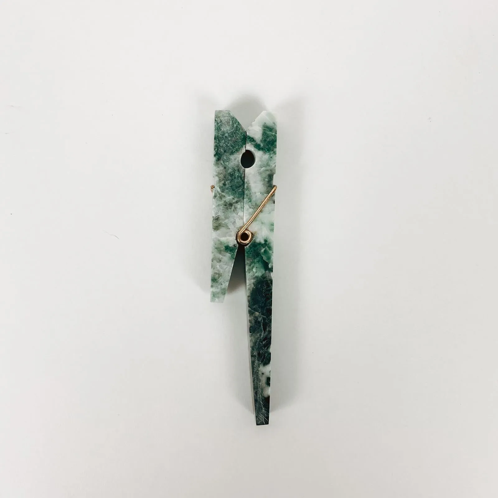Turquoise Rhodonite Smoke Clip