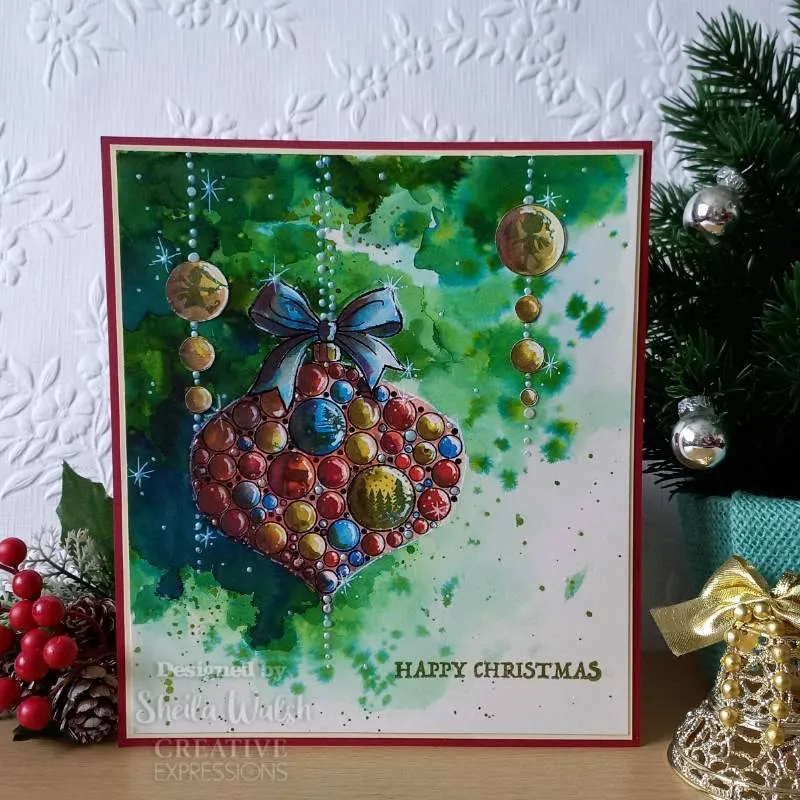 Twigs & Berries Stamp by Jane Gill