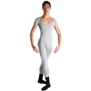 U3472M - Bloch Matt Scoop Neck Cap Sleeve Mens Unitard
