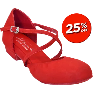 Ultimate Haute Vintage - Red Microsuede