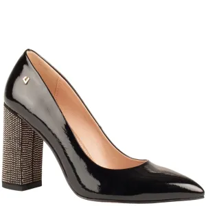 Una Healy Evening Star Court Shoes - Black